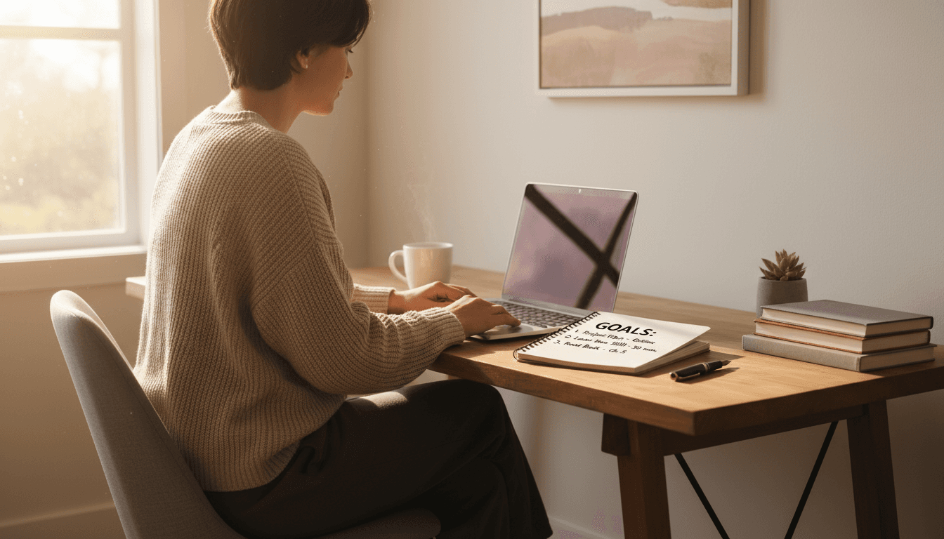 Woman comparing health insurance plan details on laptop